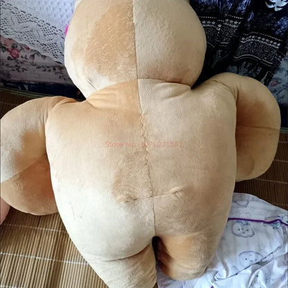 Sanrio Kawaii Hello Kitty Muscle Plush – Funny Chest Abdominal Boyfriend Pillow & Pom Pom Purin Doll, Christmas Gift