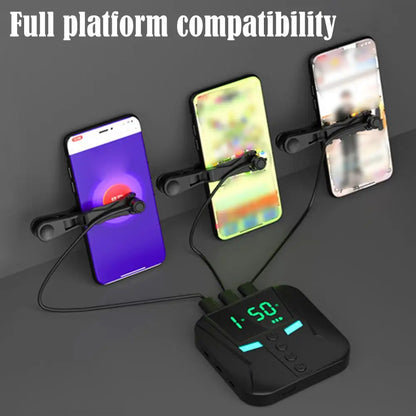 Mobile Phone Screen Clicker Device — Automatic Tap & Fast Praise Tool for Live Broadcast, Gaming, and Loop Connections