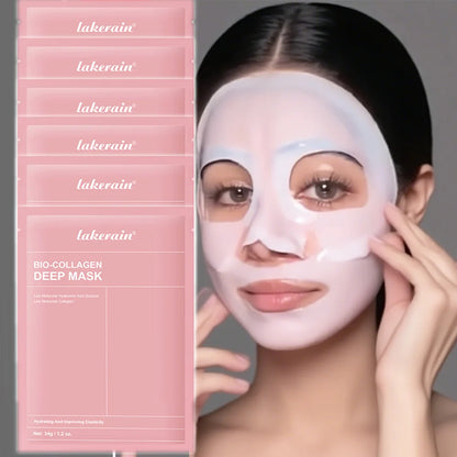 Bio-Collagen Deep Hydrating Hydrogel Mask – Overnight Collagen Mask for Firming & Pore Minimizing