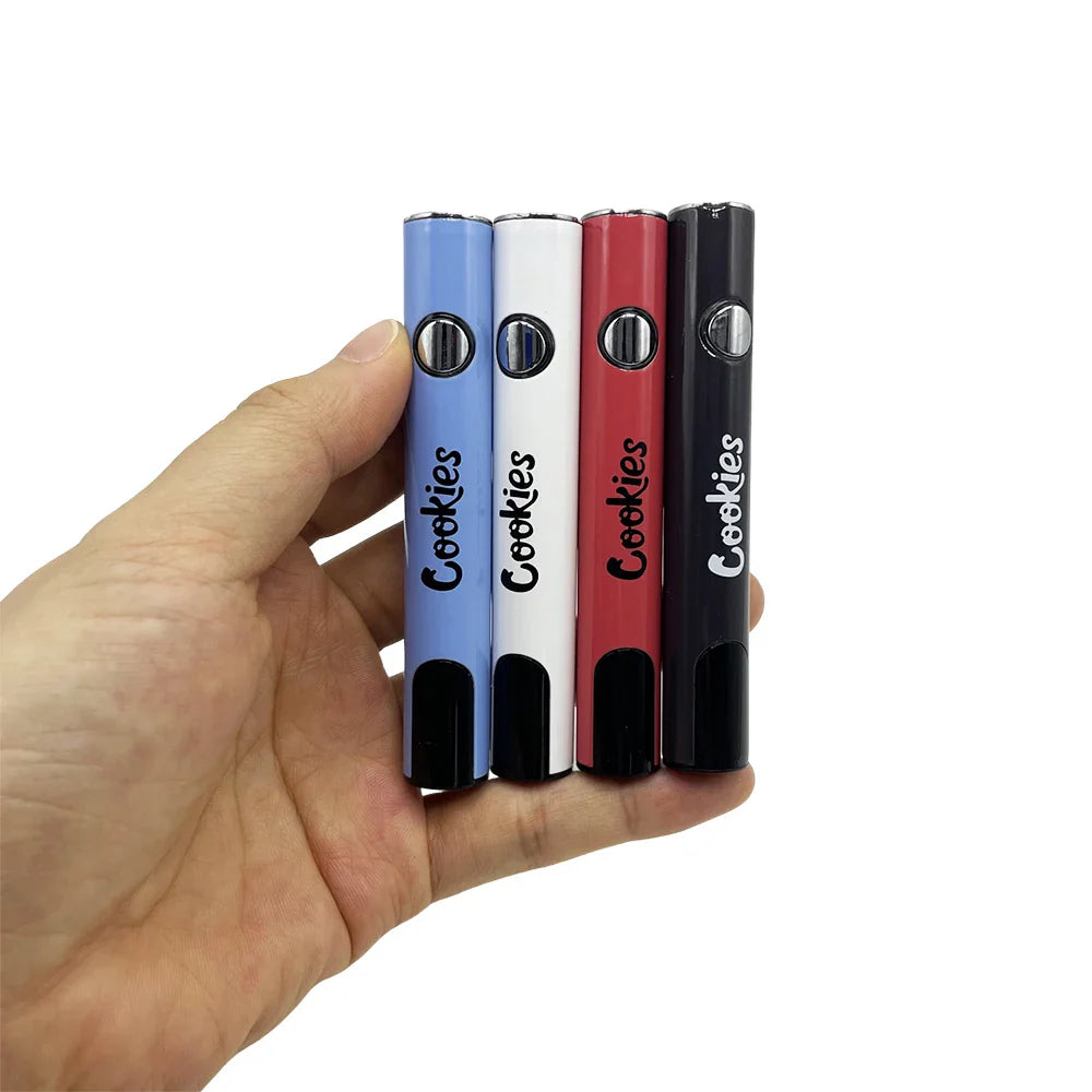 510 Thread Electric Soldering Iron – Welding Heating Tool Pen with LCD Display, Adjustable Voltage, 650mAh Battery for Cookies