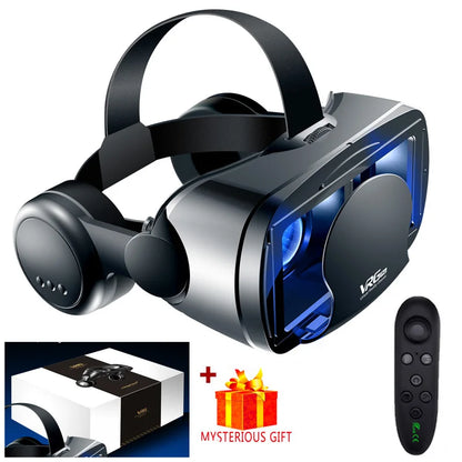 VRG Pro VR Glasses – Virtual Reality 3D Headset Goggles for Smartphone Mobile Gaming