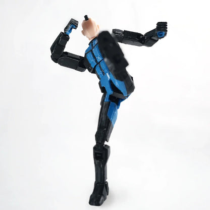 3D Printed Invincible 2.0 Superhero Action Figure – Multi-Jointed Anime Model, Shapeshift Toy & Gift Ornament