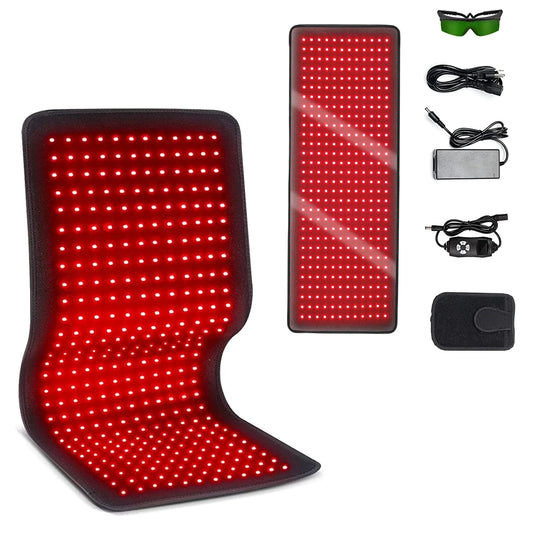 Red & Infrared Therapy Belt – Wearable Heating Pad for Face, Body, Shoulder, Joint, and Muscle Pain Relief