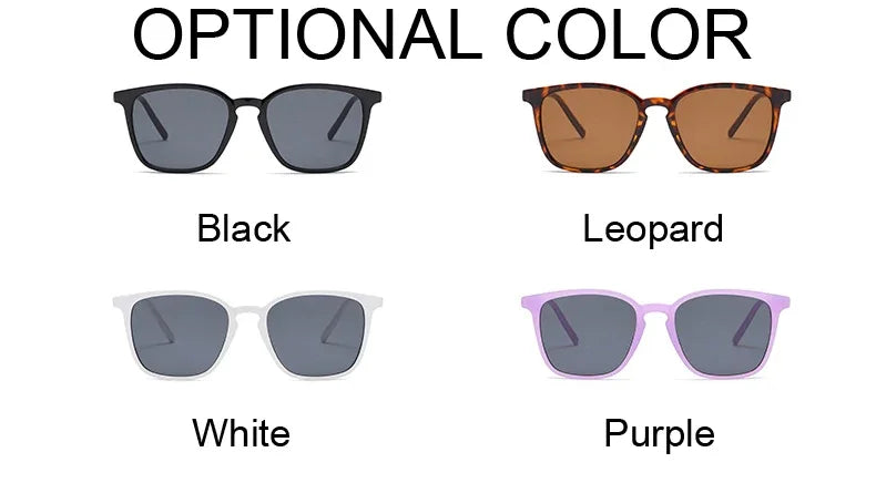 2025 Fashion Square Sunglasses — Retro Designer Cat Eye Shades for Women, Vintage Black UV Protection