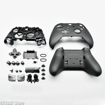 Xbox Elite Series 2 Controller Full Housing Shell Kit – Faceplates, ABXY Buttons, LT/RT LB/RB Bumpers, Grips & Thumbsticks