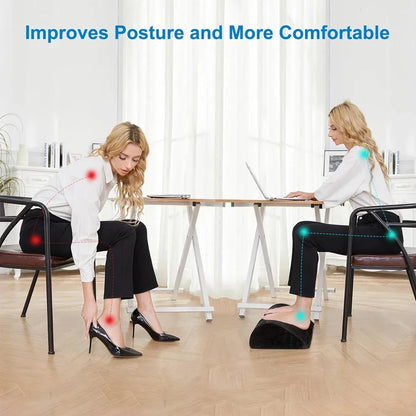 Comfort Foot Rest Under Desk | All-Day Pain Relief & Leg Support Stool | Ergonomic for Home Office Work and Gaming