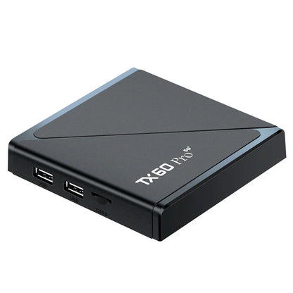 Android 16 Smart TV Box — Allwinner H313 Quad-Core, Dual WiFi 2.4G/5G, 14K Media Player with Voice Remote (16G/256G)