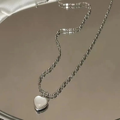 Women’s Crystal Zircon Cross Necklace - Trendy Chain Choker Pendant Jewelry for Party and Gift Style