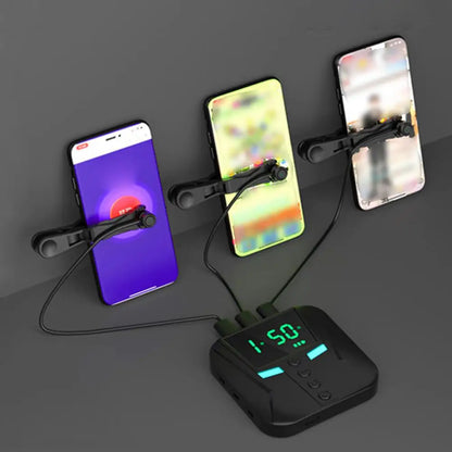 Mobile Phone Screen Clicker Device — Automatic Tap & Fast Praise Tool for Live Broadcast, Gaming, and Loop Connections