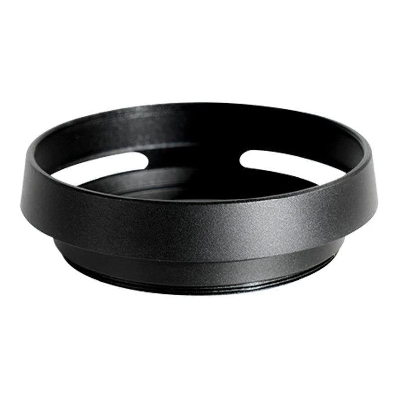 37-62mm Metal Hollow Camera Lens Hood — Compatible with Fuji Nikon Pentax Sony Olympus Canon