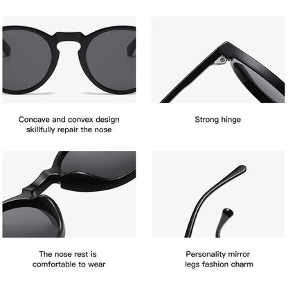 Retro Polarized Sunglasses — Small Round Vintage Shades for Men & Women