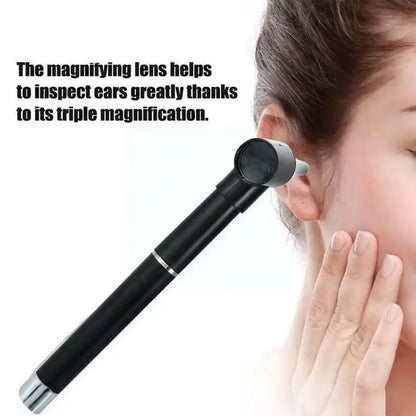 Mini Diagnostic Otoscope Kit – LED Light, Magnifying Lens, 5 Speculas, for Nurses, Students & Doctors