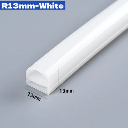 DC12V Flexible LED Neon Rope Light – Waterproof Silicone Strip Lamp for Cabinet, Closet & Recessed Lighting (4–10mm)