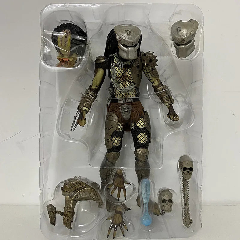 NECA Jungle Hunter Predator Action Figure — Movable Alien Collectible Model Toy for Kids and Fans