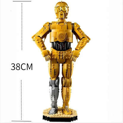 1138PCS UCS Star Battle C-3PO Robot Building Block – Union Assemble Puzzle Model Toy, Birthday & Christmas Gift