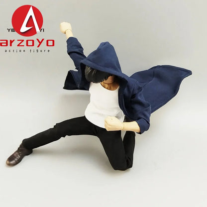 1/12 Scale Male Windbreaker Outfit – Coat, Vest & Pants Accessory for 6” VB002/VB003 Action Figures