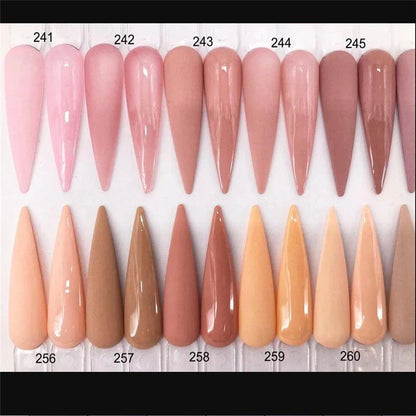 50g/100g Bulk Nude Acrylic Powder - 4-in-1 Solid Crystal Colors for Nail Extension, Dipping & Engraving, Acrylic Monomer