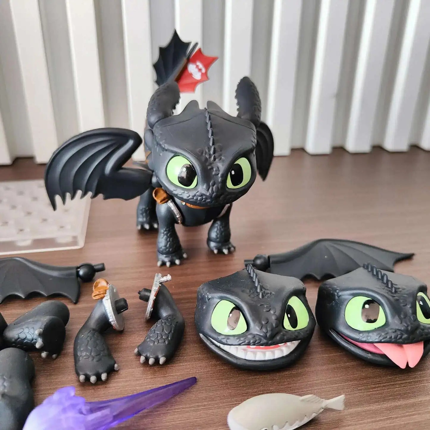 How to Train Your Dragon Anime Figure #2238 – Toothless & Light Fury Action Model Kit, Ornament Toy, Collectible Gift