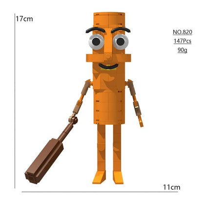 2025 New Tung Tung Sahur Tralalero Building Block Toy – Shark Blind Box Collectible Toy for Kids