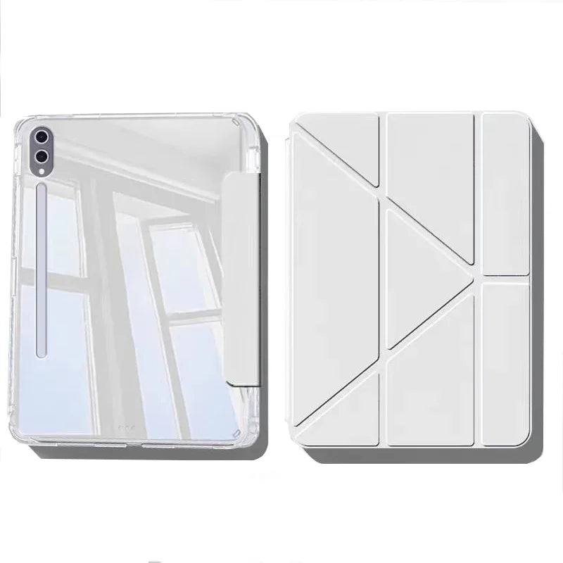Samsung Galaxy Tab Smart Cover Case — Compatible with S10 Lite, S11, S9, S10 FE, S7/S7 FE, S8 Plus, S9 FE, A11/A9 Plus Lite, S6 Lite, S10 FE Plus 8.7–13.1″