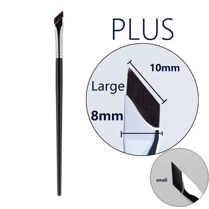 Upgrade Blade Eyeliner Brush | Ultra-Thin Fine Angle Flat Brush for Eyebrows & Under-Eye Makeup | Precise Detail White Brush