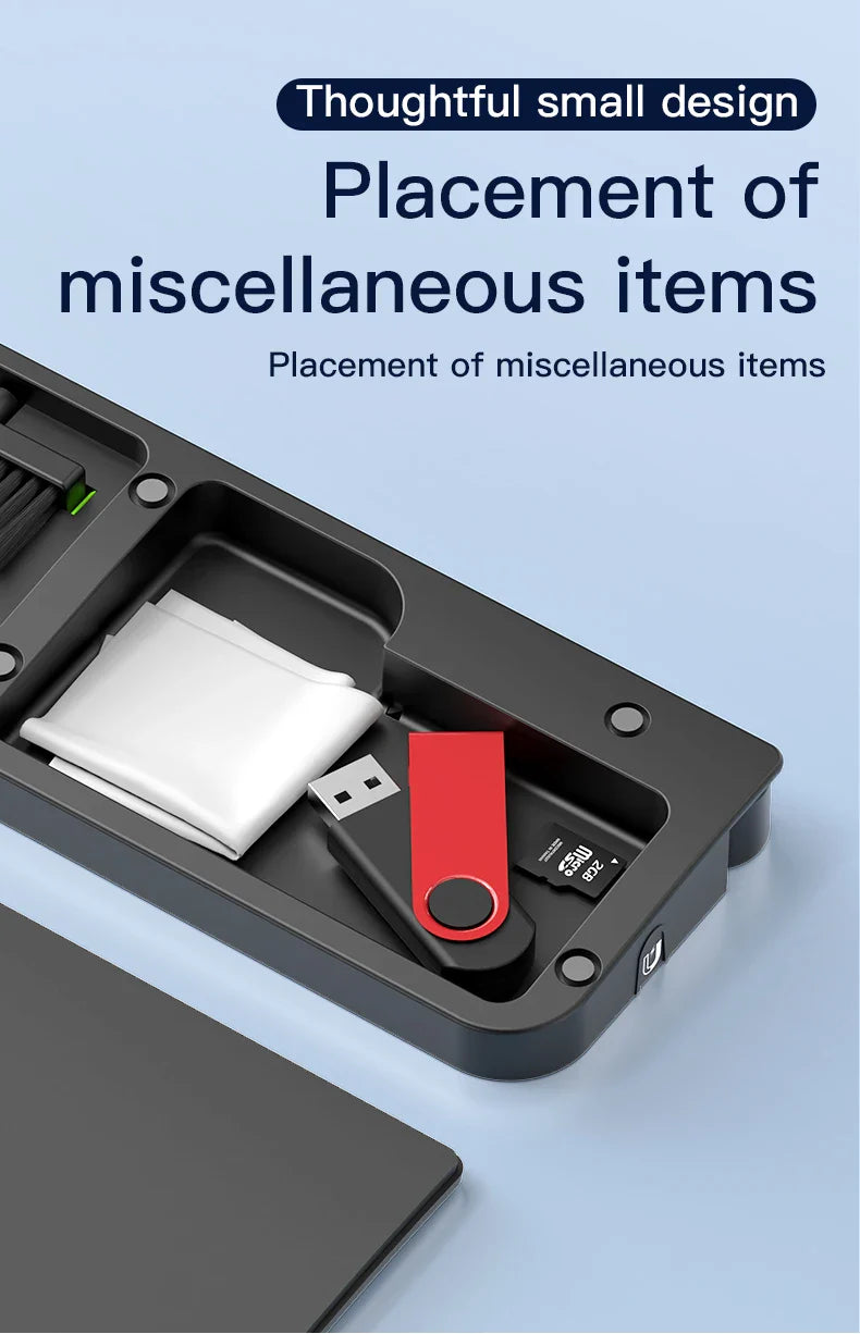 22-in-1 Digital Cleaning Kit – Phone, Camera, Laptop, Keyboard, Headset Brush & Screen Dust Cleaner Gift