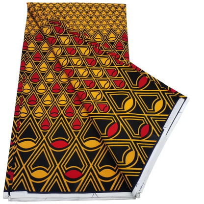 100% Cotton Real Wax Ankara Fabric - 2026 African Print Wedding Dress Sewing Fabric