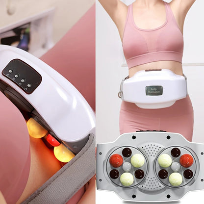 Multi-Functional Bian Shi Belly Rubbing Instrument — Abdominal Massager for Warming, Stomach Relief & Wellness