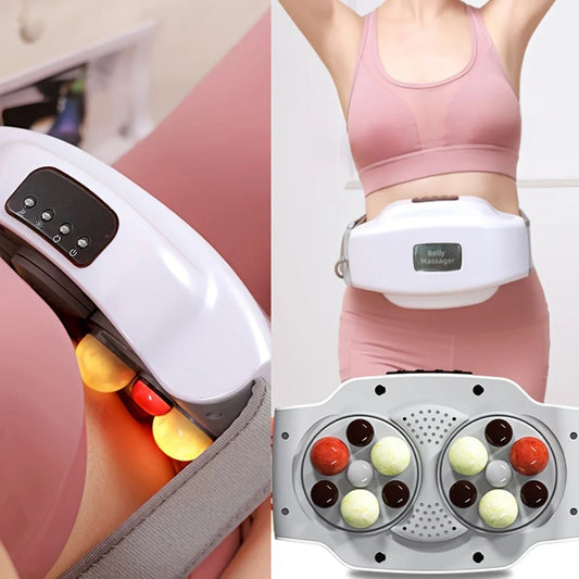 Multi-Functional Bian Shi Belly Rubbing Instrument — Abdominal Massager for Warming, Stomach Relief & Wellness