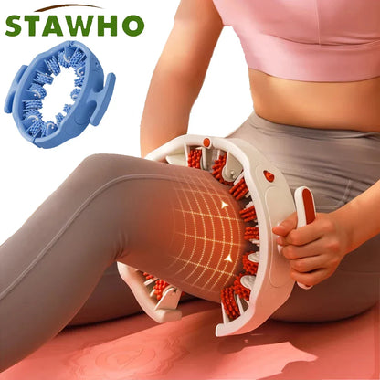 Anti-Cellulite Manual Massager Roller – Muscle Massage Tool for Neck, Shoulder, Back, Arm & Leg Pain Relief and Body Shaping