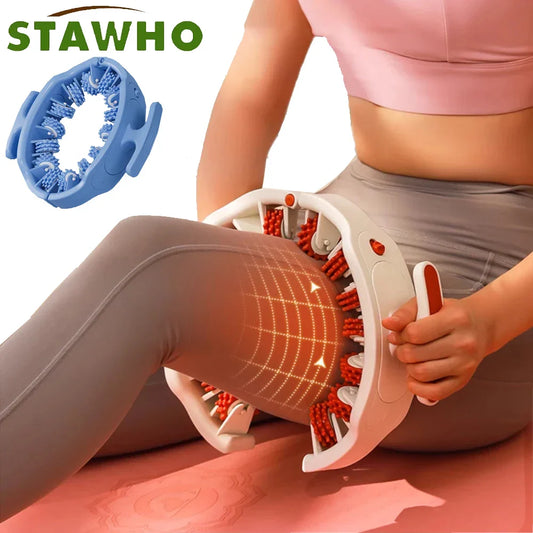 Anti-Cellulite Manual Massager Roller – Muscle Massage Tool for Neck, Shoulder, Back, Arm & Leg Pain Relief and Body Shaping