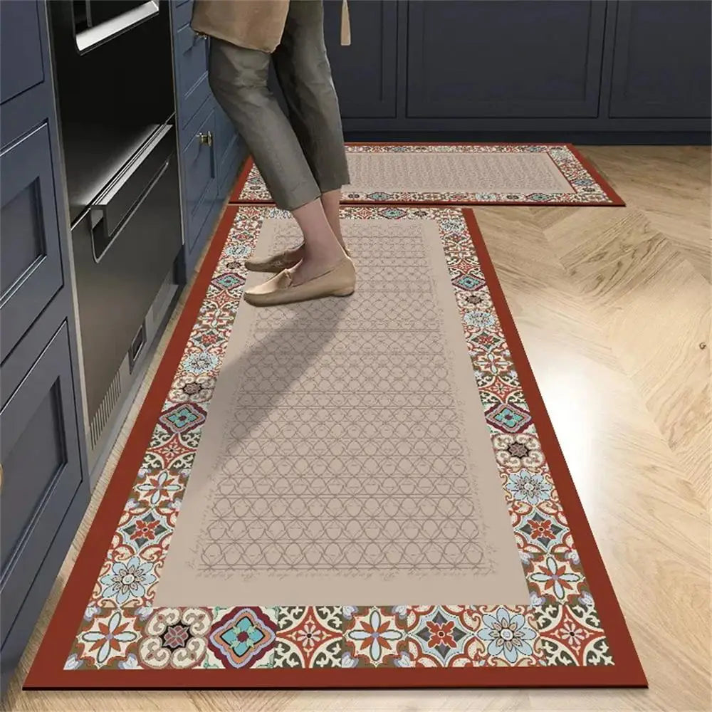 Non-Slip Kitchen & Living Room Floor Rug – Long Area Mat for Entrance, Home Decor