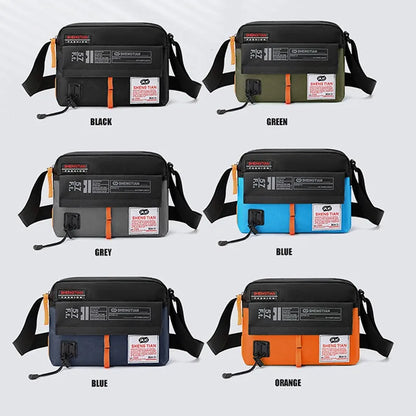 Men’s Waterproof Oxford Crossbody Messenger Bag – Fashion Business Shoulder Bag for Travel & Daily Use