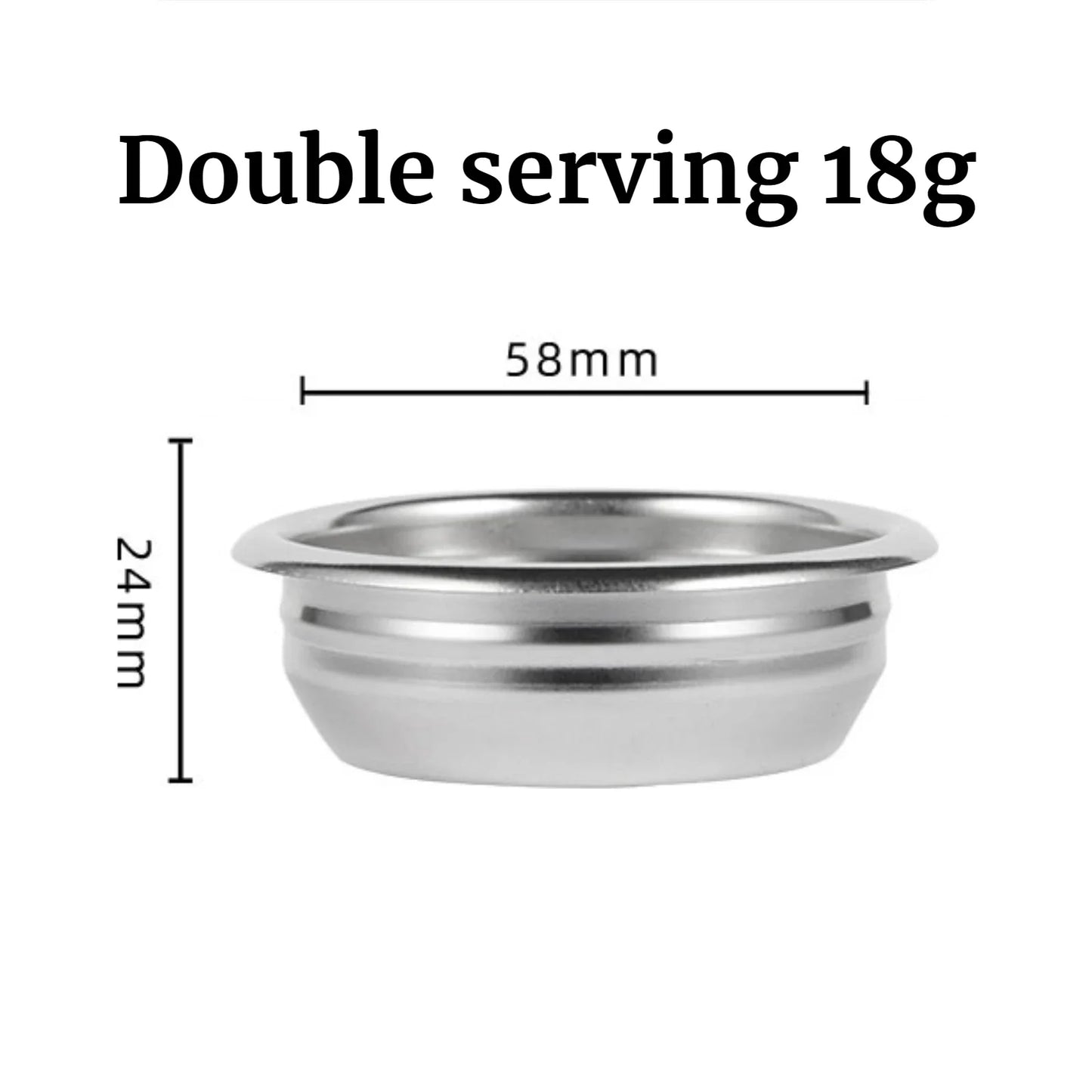 Stainless Steel Espresso Coffee Tamper & Distributor – Powder Leveler with WDT Stirring Tool for Barista & Café Accessories