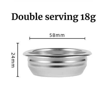 Stainless Steel Espresso Coffee Tamper & Distributor – Powder Leveler with WDT Stirring Tool for Barista & Café Accessories