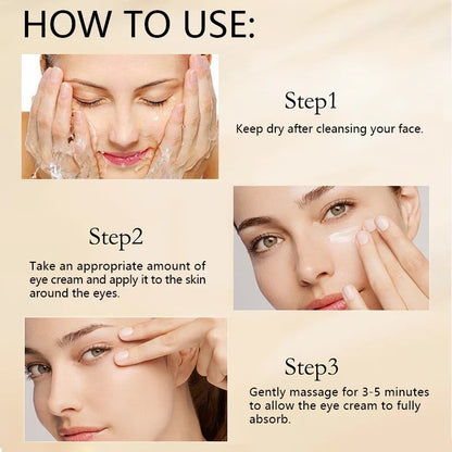 Honey Eye Cream - Dark Circle Repair Essence for Firming, Brightening & Instant Eye Beauty Treatment