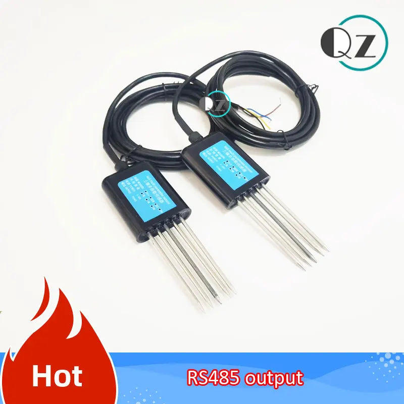 7-in-1 RS485 Modbus Soil Sensor – NPK, pH, EC, Temperature, Humidity & Moisture Tester for Agriculture