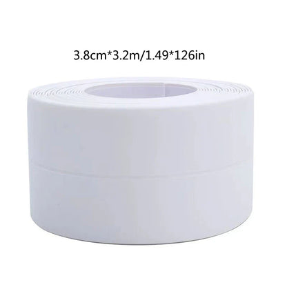 Waterproof Mold-Proof Self-Adhesive Sealing Strip Tape Roll for Bathroom & Kitchen – Toilet Gap Sealant Repair Waterproof Tape Accessory