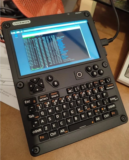 Clockwork uConsole Kit - V3.14 Motherboard with Optional Raspberry Pi CM4 Lite for Programming