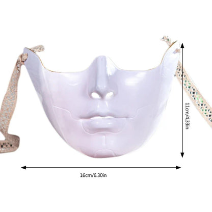 Masquerade Half Face Mask for Men & Women – Cosplay Halloween Eyemask, Costume Eye & Mouth Cover