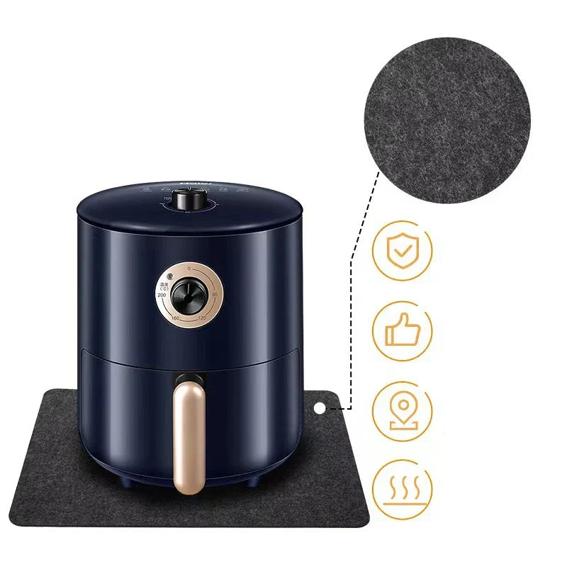 Heat-Resistant Counter Mat – Non-Slip Air Fryer & Coffee Maker Protector for Kitchen Appliances