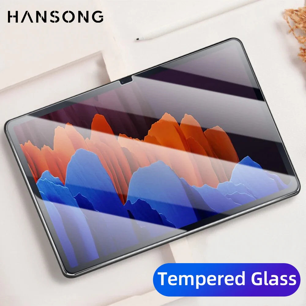 Tempered Glass Screen Protector – Samsung Galaxy Tab S8/S7/S6/S5E/A8/A7/A10.5/A10.1 Tablets