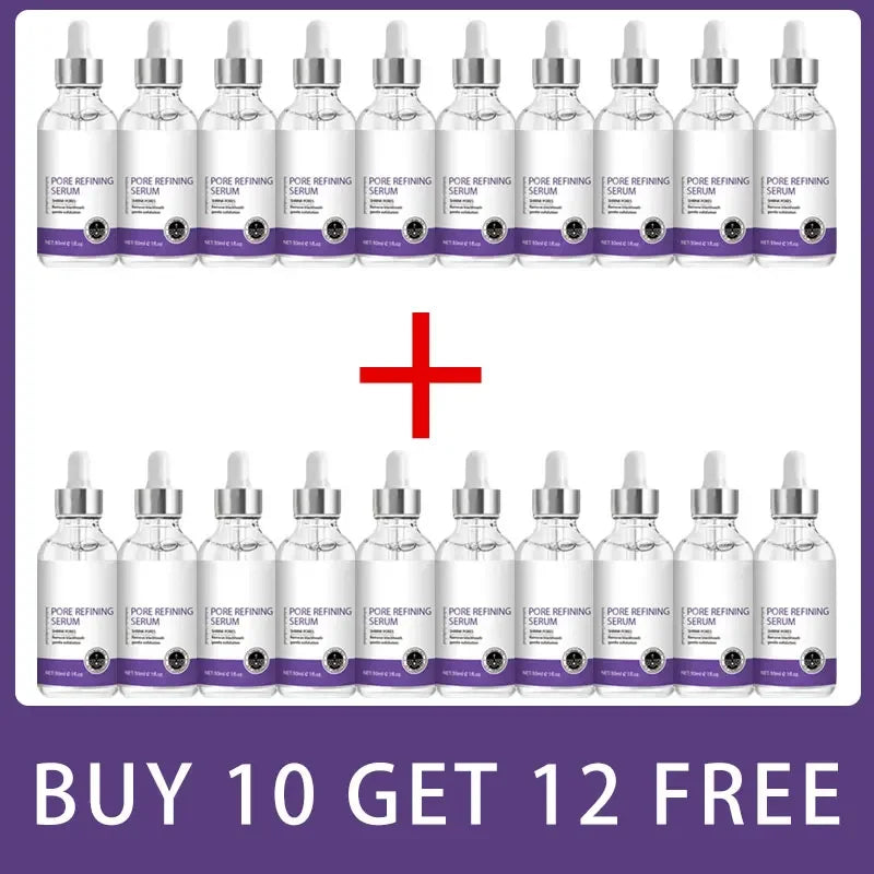 Pore Shrinking Serum – Facial Essence for Large Pore Removal, Tightening, Repairing, and Firming Skin Care