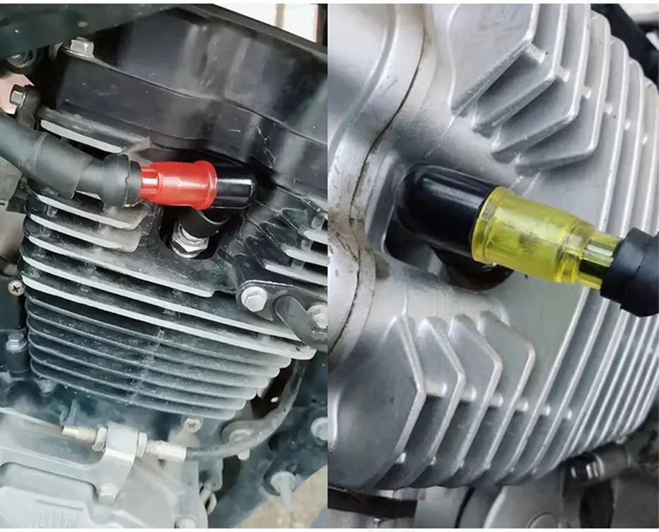 BLALION Universal Motorcycle Spark Plug Cap – 90° Flash Ignition Cap for Moto Engines