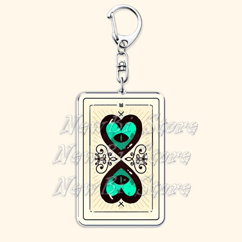 Funny Dark Video Game Sheep Keychain – Cute Lamb & Goat Bag Accessory Gamer Gift