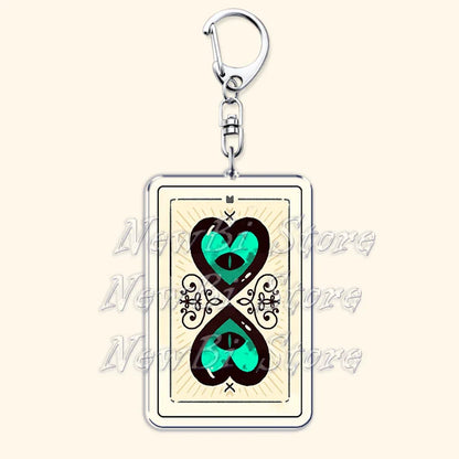 Funny Dark Video Game Sheep Keychain – Cute Lamb & Goat Bag Accessory Gamer Gift