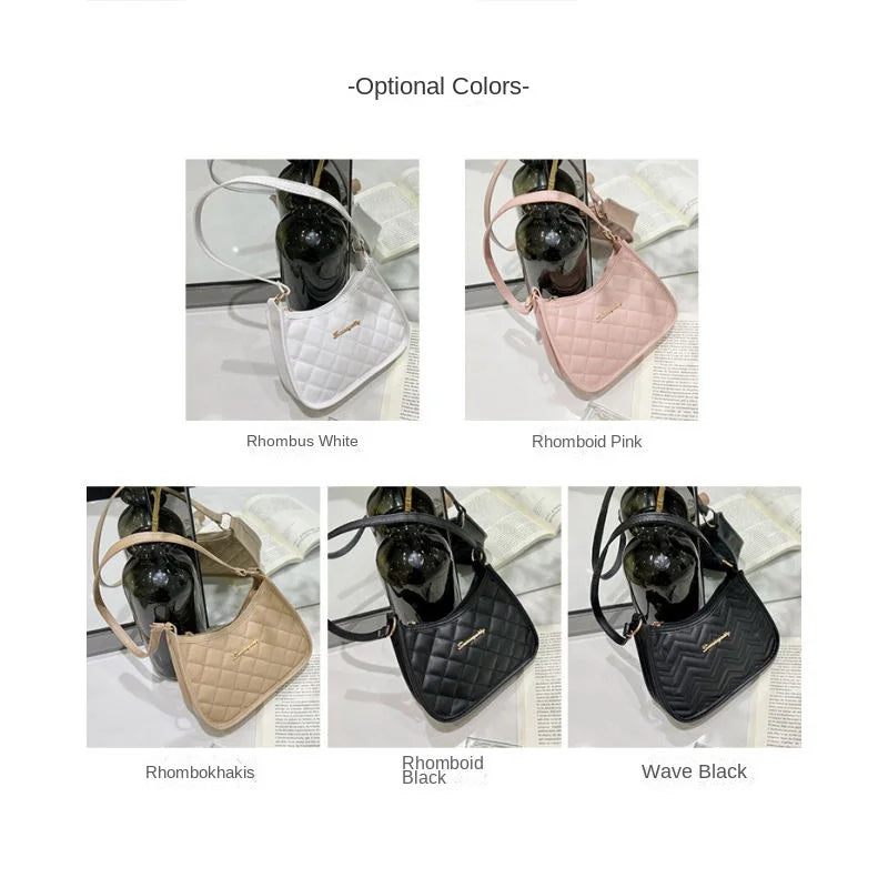 Embroidered Armpit Handbag – New Radis Women's Fashion Versatile Shoulder Bag