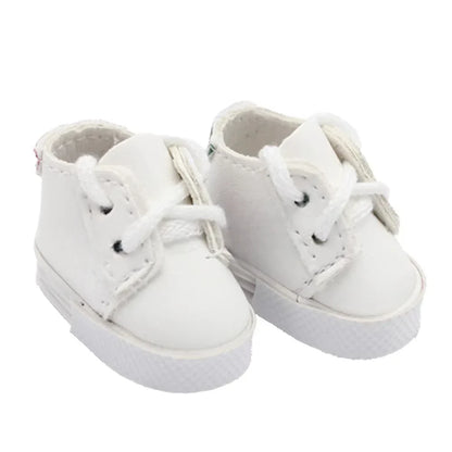 17cm Mini Plush Doll Clothes Set – Kpop EXO Labubu Idol Princess Shoes & Casual Sneakers Accessories, Clothing Gift