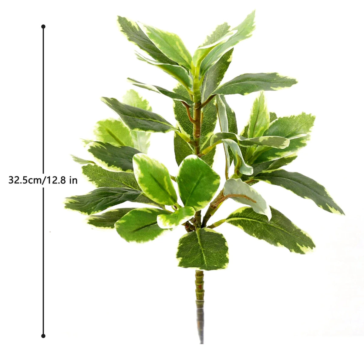 32–120cm Artificial Banyan Tree Branch – Tropical Fake Plant with Red Leaves for Home, Garden & Indoor Decorative Display