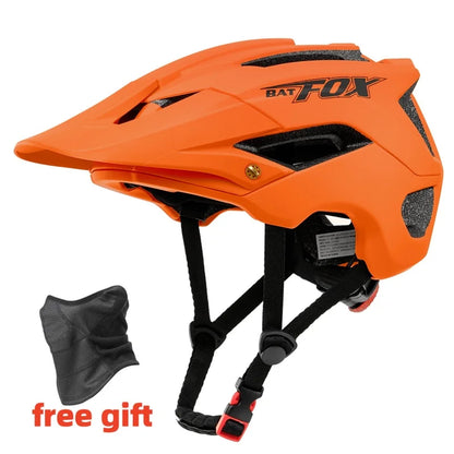 BATFOX MTB Cycling Helmet – Ultralight Men’s Bicycle Helmet Casco for Mountain & Road Racing Speedframe Safety Gear